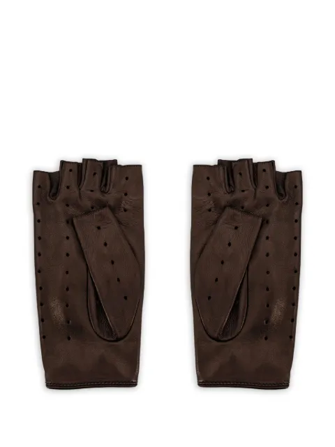 Valentino Garavani perforated leather gloves