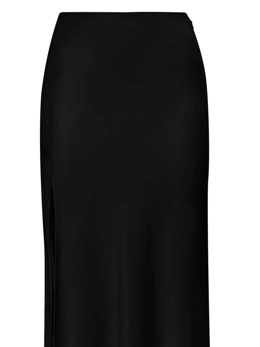 Lapointe Bias-cut Midi Skirt In Black