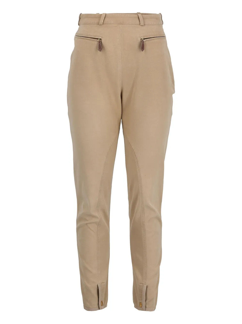 Hermès Pre-Owned Pantaloni in cotone - Toni neutri