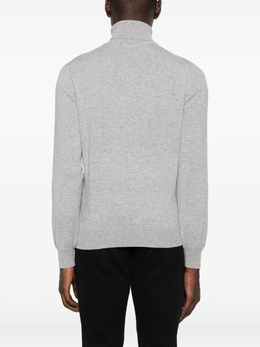 Gran Sasso turtleneck cashmere sweater Grijs