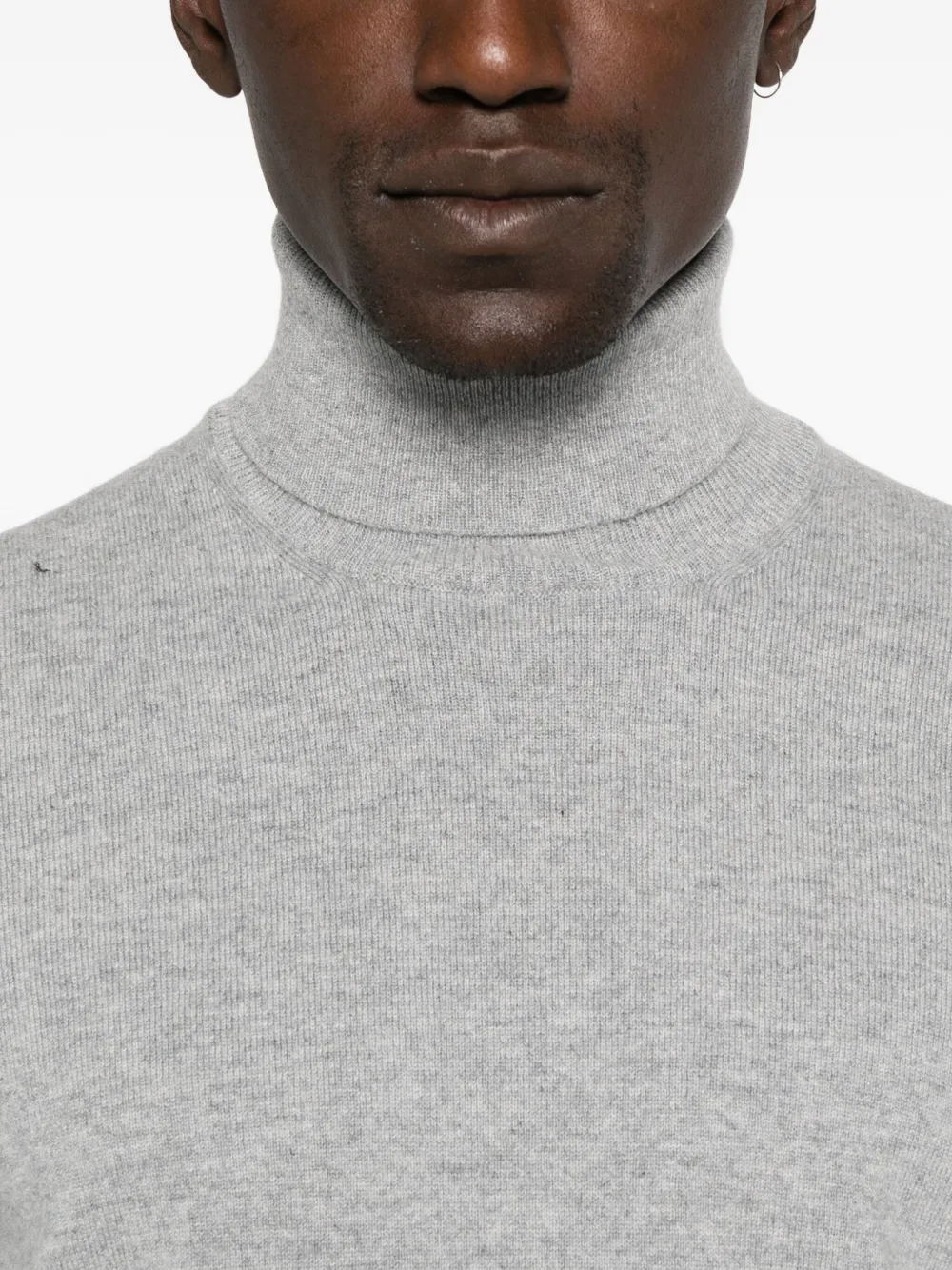 Gran Sasso turtleneck cashmere sweater Grijs