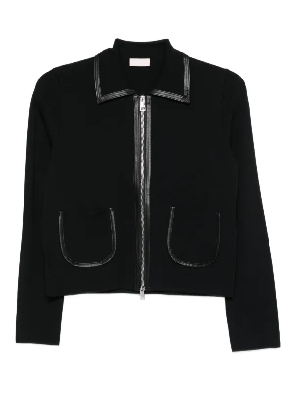 ジャケット・アウター louren cutoff shape jacket black louren cutoff shape jacket black