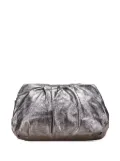 Miu Miu Pre-Owned 2010 Metallic Nappa clutch bag - Silver