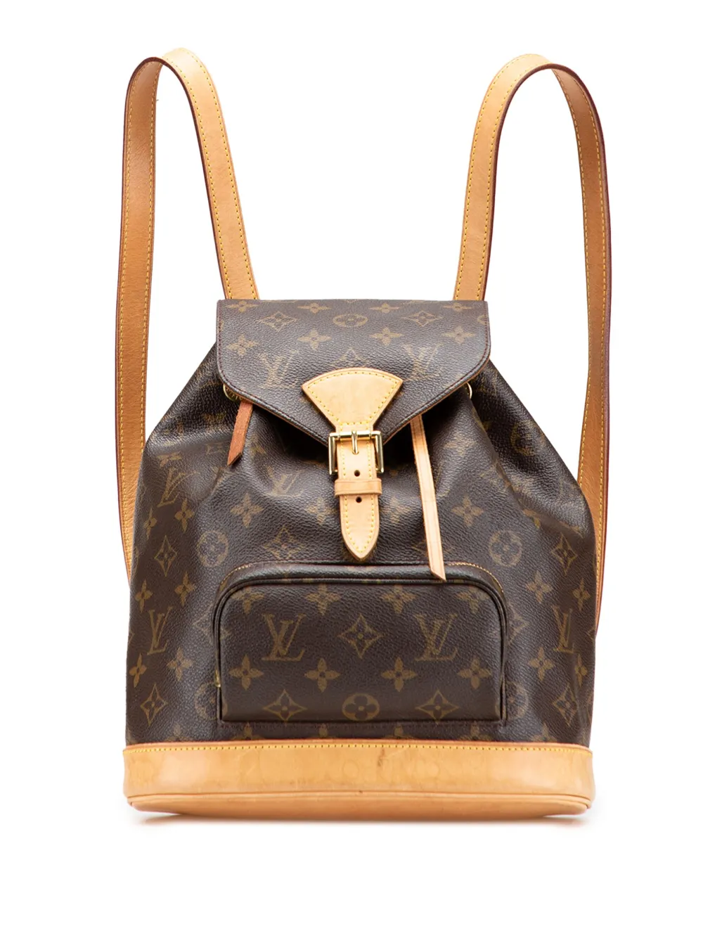 Louis Vuitton Pre-Owned 2000 Monogram Montsouris MM backpack - ブラウン Louis Vuitton Pre-Owned 2000 Monogram Montsouris MM backpack - ブラウン