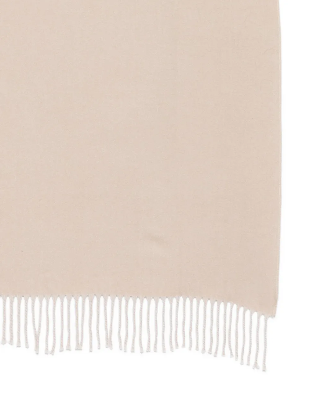 Blugirl Faux Fur-trimmed Fringe Cape In Neutral