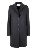 Harris Wharf London button-fastening wool coat - Grey