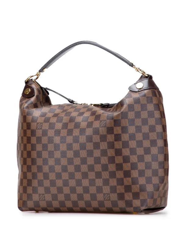 Louis Vuitton Pre-Owned 2016 ダミエ エベヌ ドゥオモ ホーボー