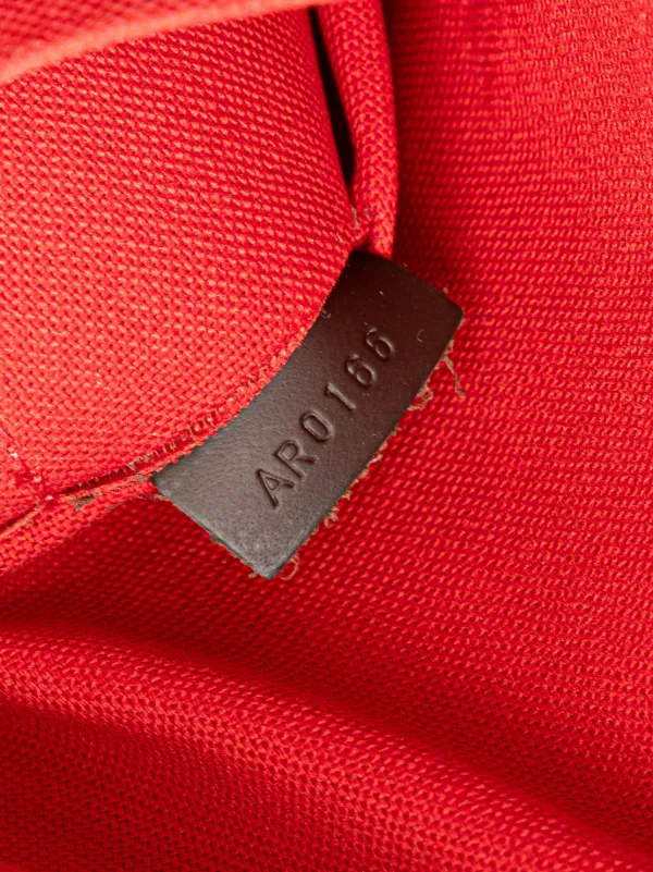 Louis Vuitton Pre-Owned 2016 Damier Ebene Duomo Hobo Shoulder Bag