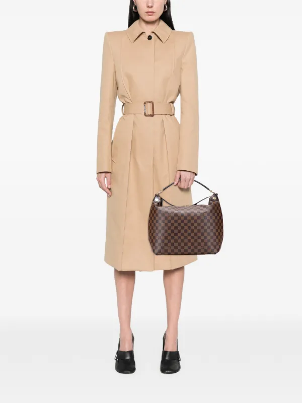 Louis Vuitton Pre-Owned 2016 ダミエ エベヌ ドゥオモ ホーボー 