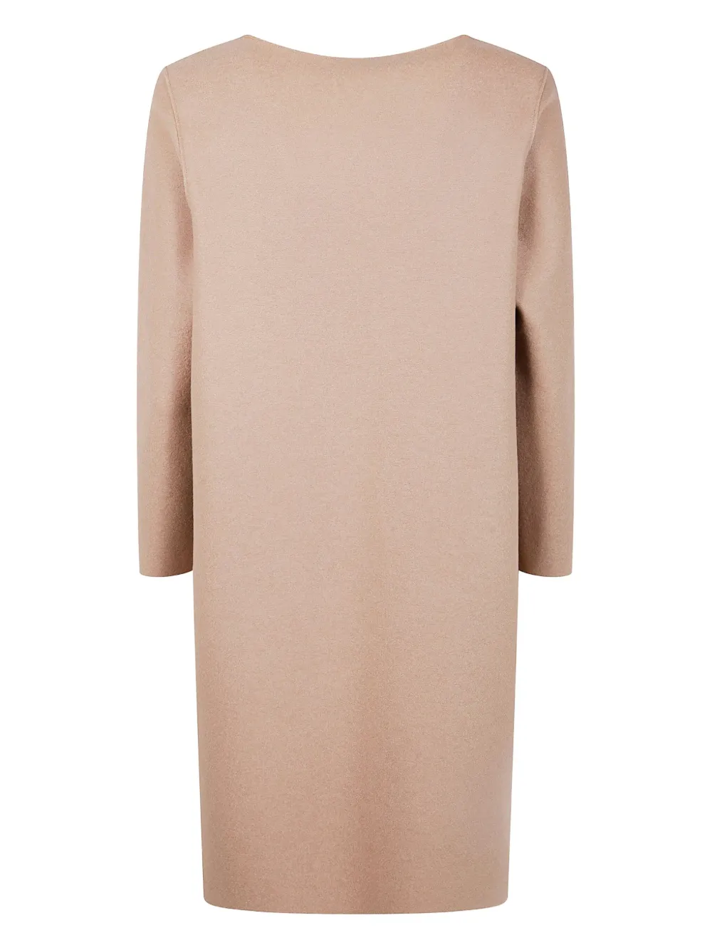 Harris Wharf London patch-pocket wool midi dress - Beige