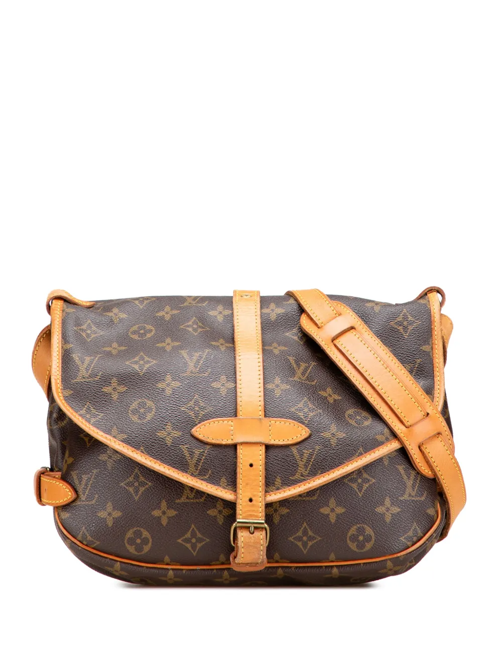 Louis Vuitton Pre-Owned 1991 Monogram Saumur 25 crossbody bag | Brown | Image 1