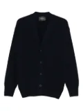 Gran Sasso buttoned wool cardigan - Blue