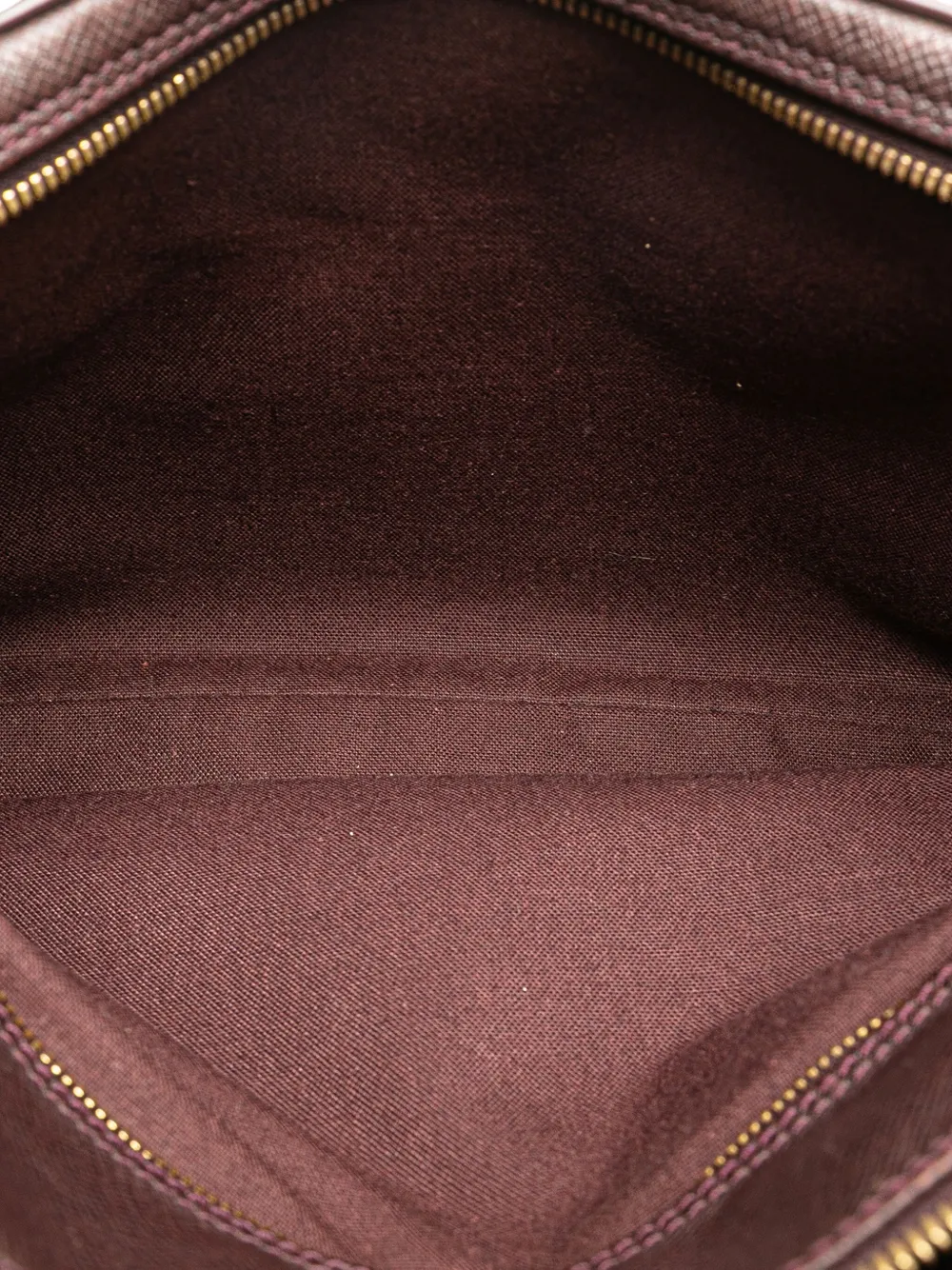 Pre-owned Louis Vuitton 1998 Taiga Reporter Pm Crossbody Bag In Brown