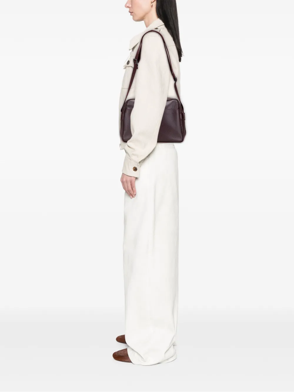 Louis Vuitton Pre-Owned 1998 Taiga Reporter PM crossbody bag | Pre-Owned | Image 2