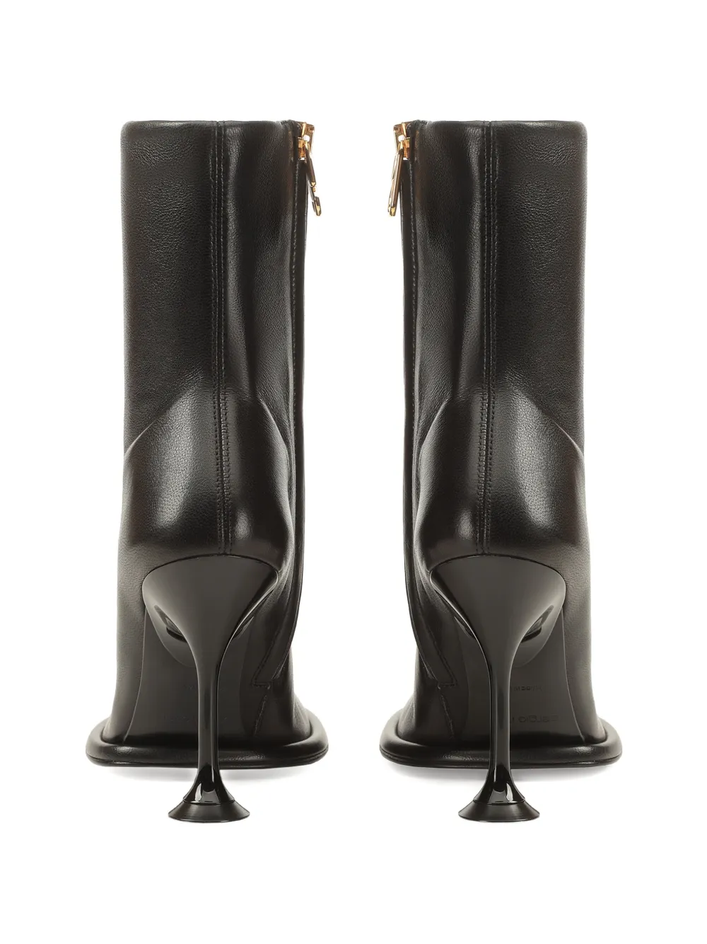 Sergio Rossi Laarzen met Orb hak Zwart