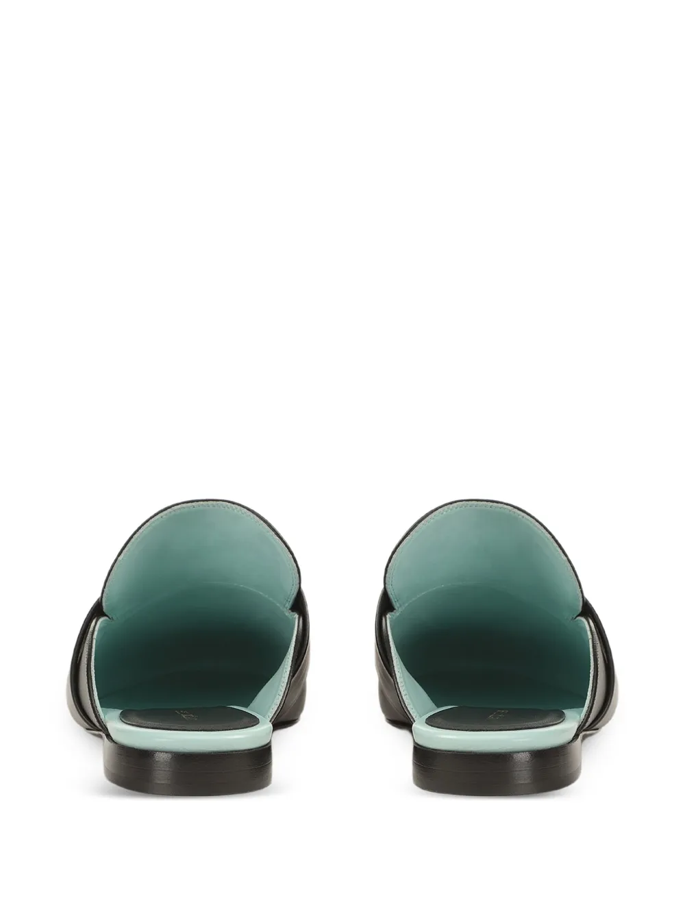Sergio Rossi logo-plaque mules | Flat Mules | Image 2
