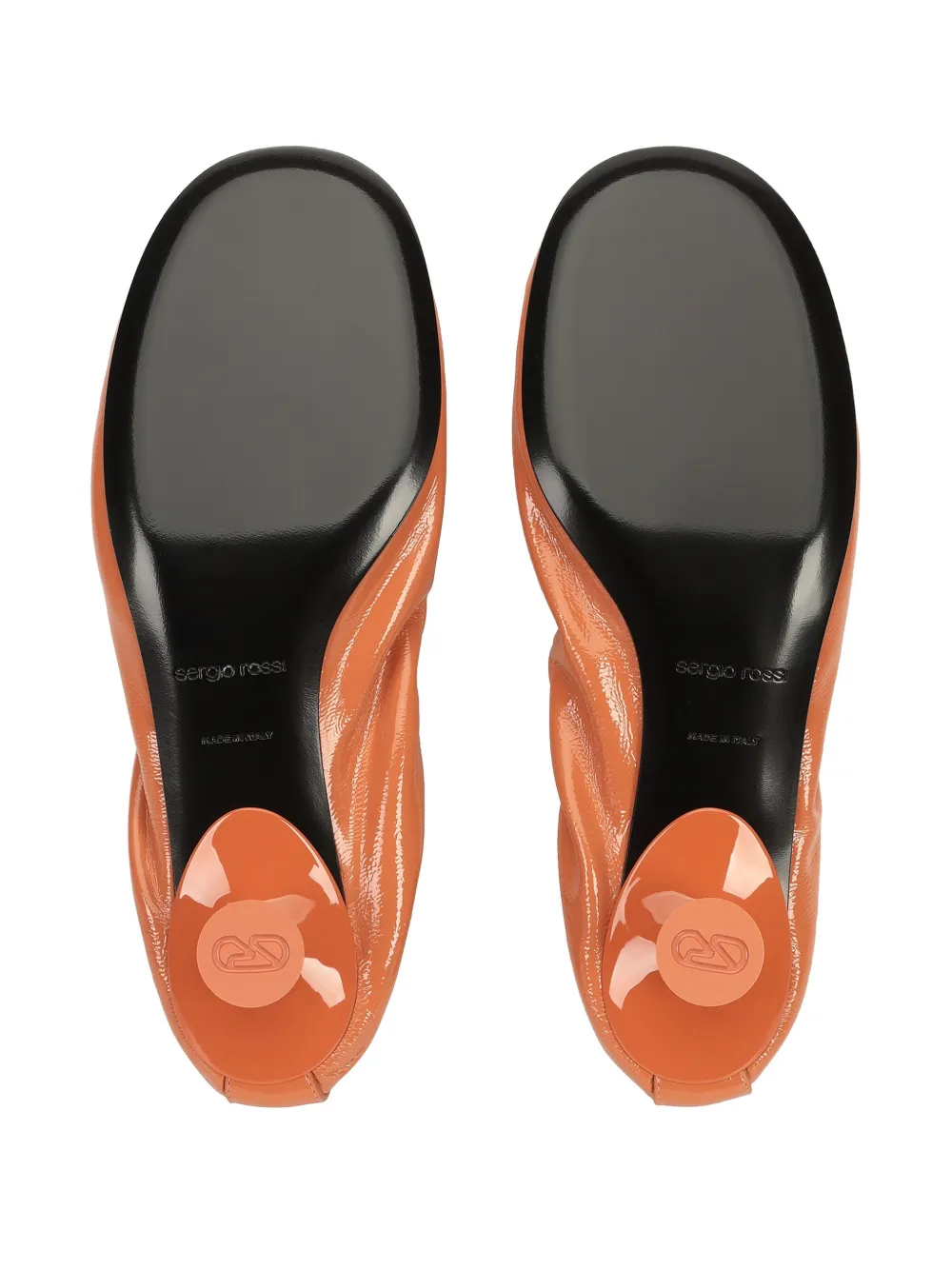 Sergio Rossi Orb pumps Oranje