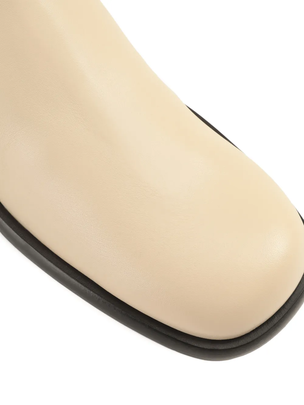 Sergio Rossi 25 mm Avenue Chelsea leren laarzen Beige