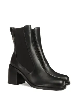 Bottes Biker Femme Sergio Rossi En Cuir Napa Noir - Modèle A96380 - Neuves Avec Boîte