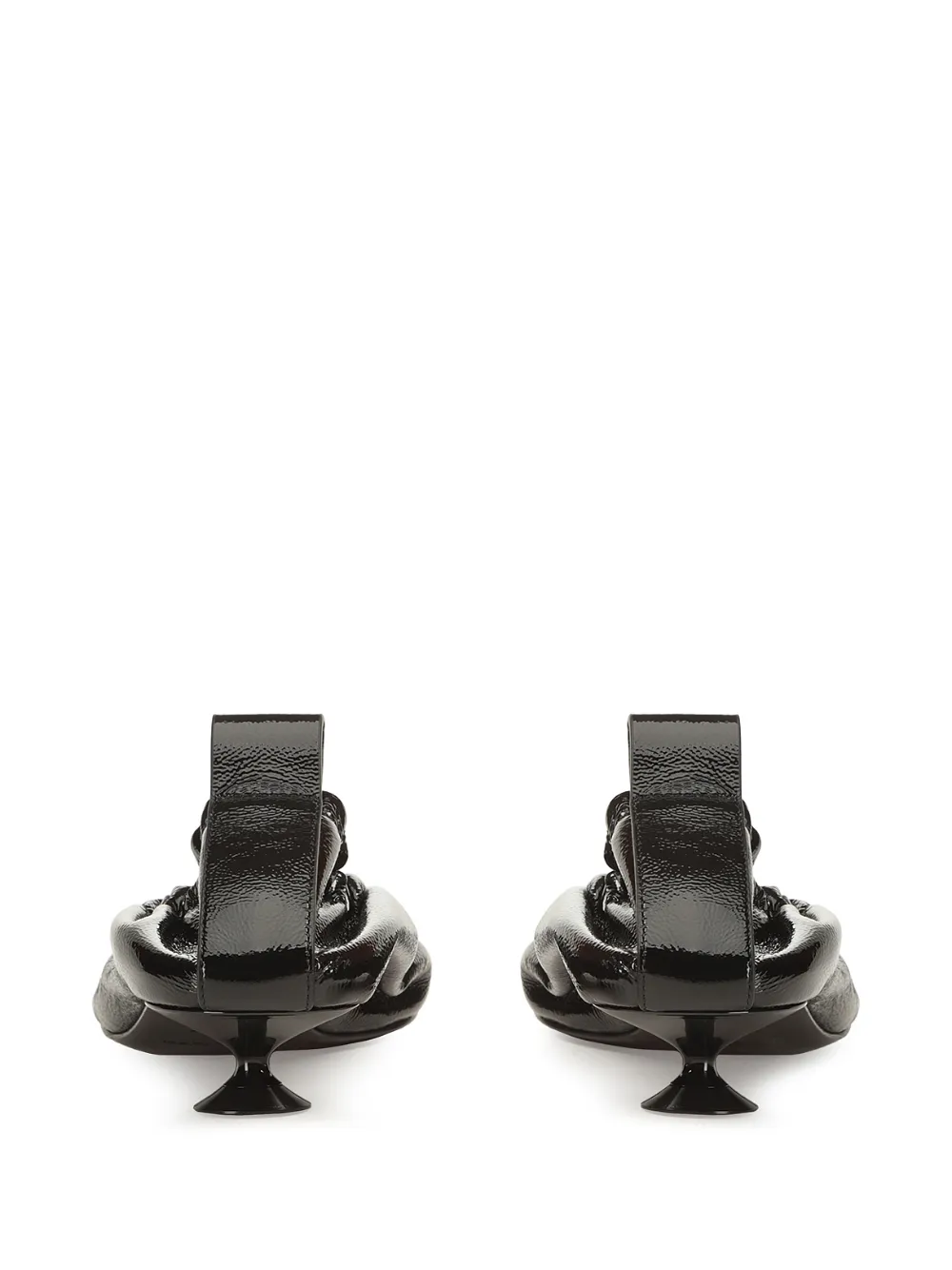 Sergio Rossi 25 mm Orb leren pumps Zwart