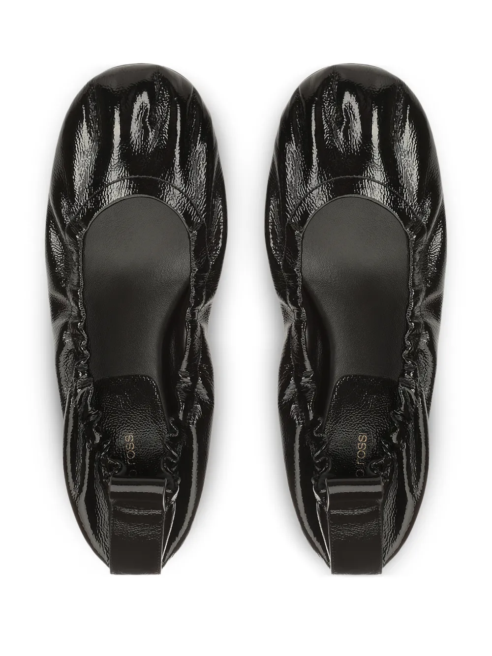 Sergio Rossi 25 mm Orb leren pumps Zwart