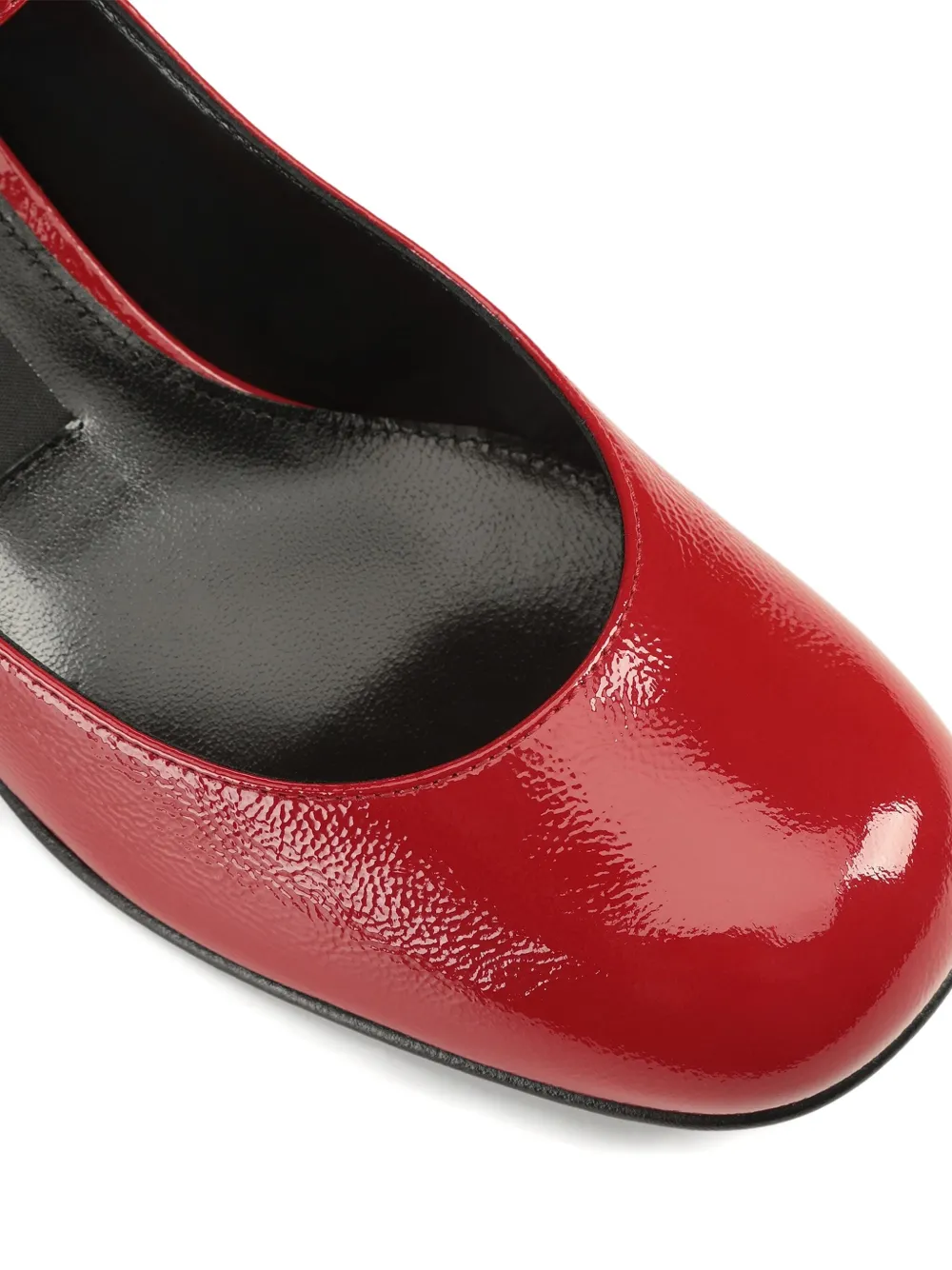 Sergio Rossi 45 mm pumps met gespbandje Rood