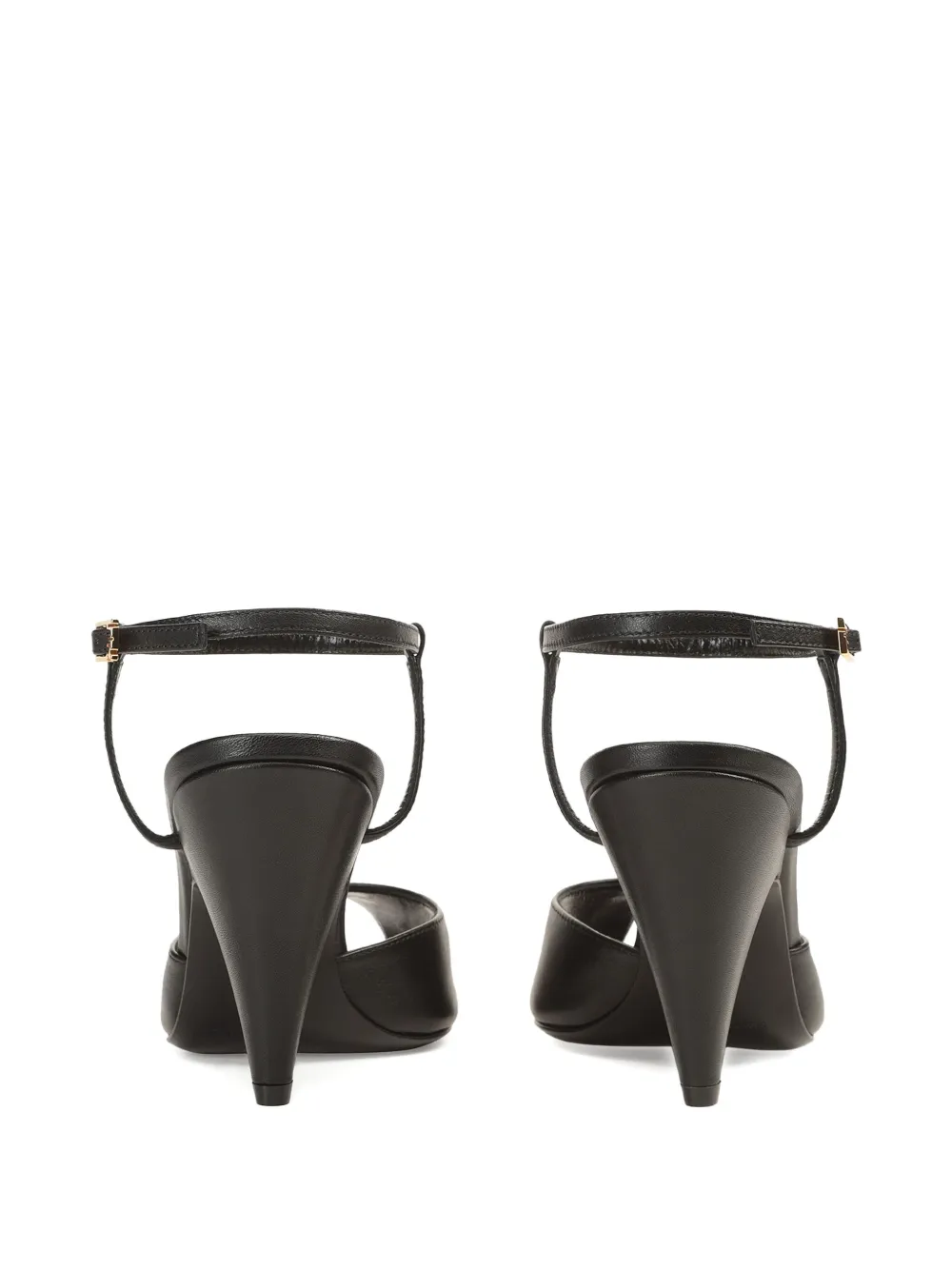 Sergio Rossi Sandalen met open neus Zwart