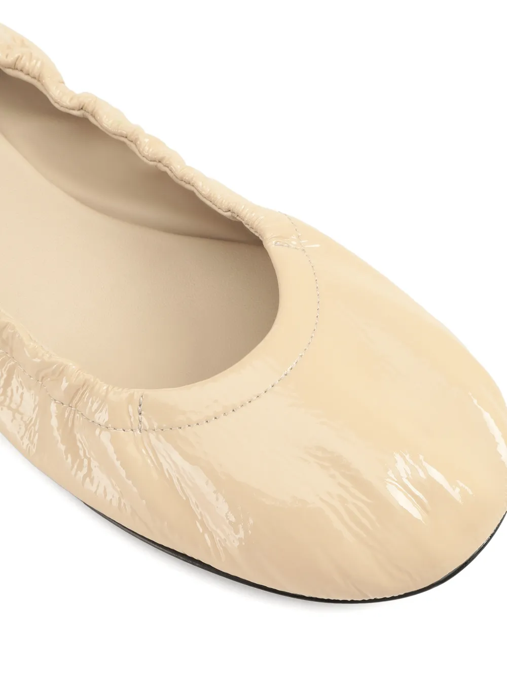 Sergio Rossi 25mm Orb leather pumps Beige