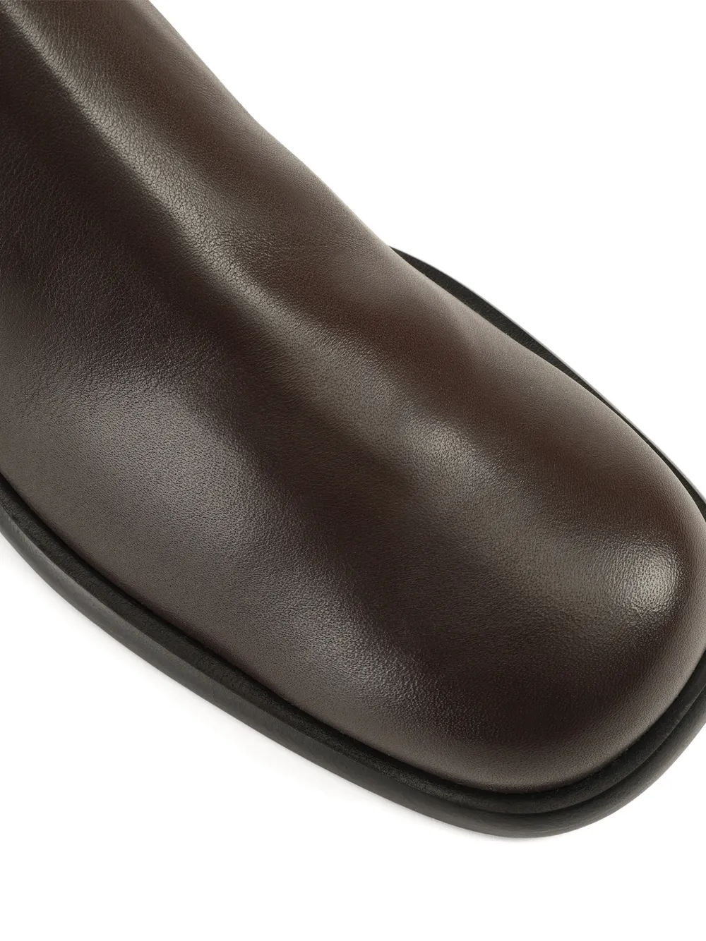 Sergio Rossi 25 mm Avenue Chelsea leren laarzen Bruin