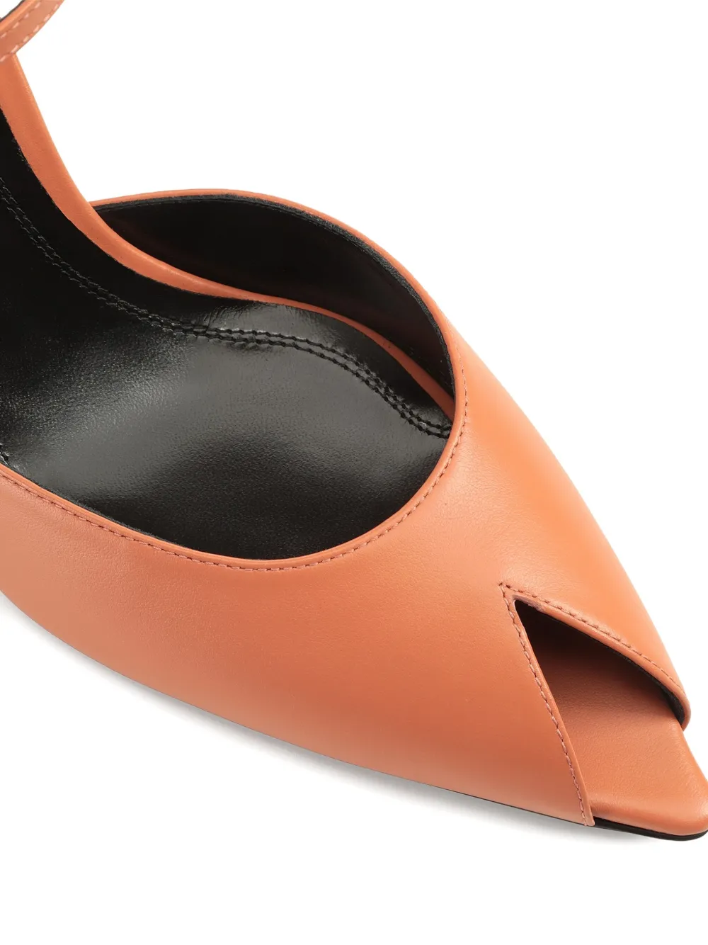 Sergio Rossi 85 mm sandalen met enkelbandje Oranje