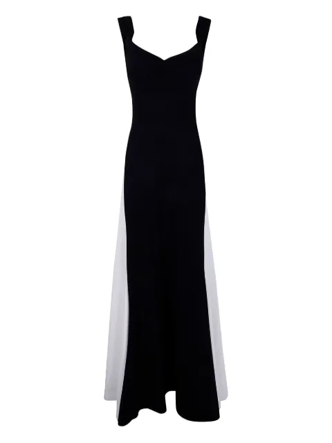 CHIARA BONI La Petite Robe two-tone panelled midi dress