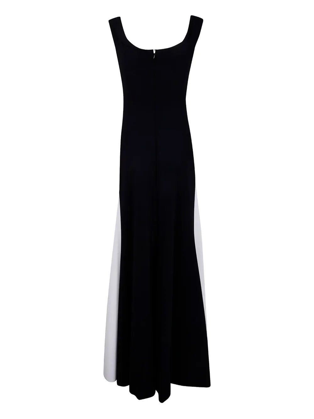CHIARA BONI La Petite Robe two-tone panelled midi dress - Zwart