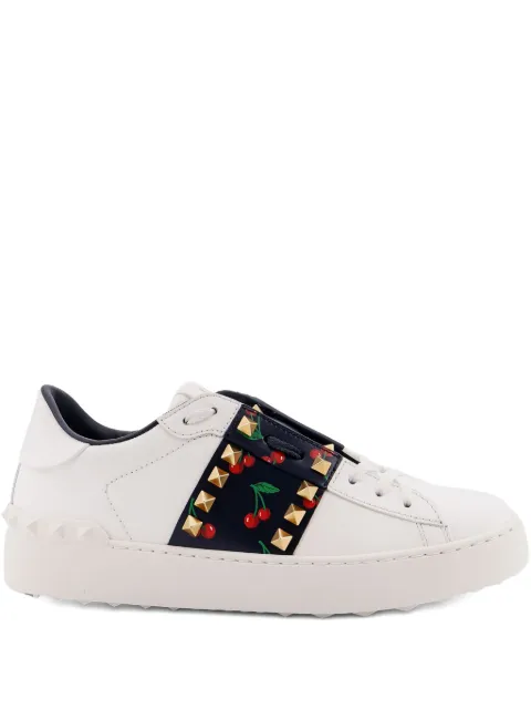 Valentino Garavani rockstud cherry sneakers