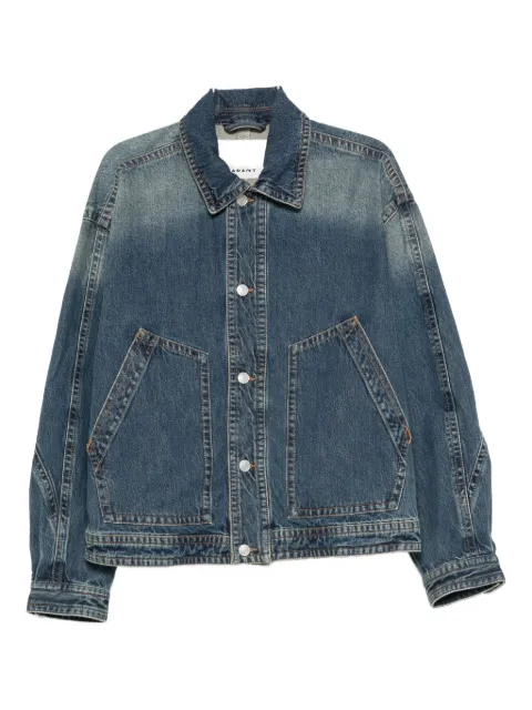 ISABEL MARANT faded-effect denim jacket