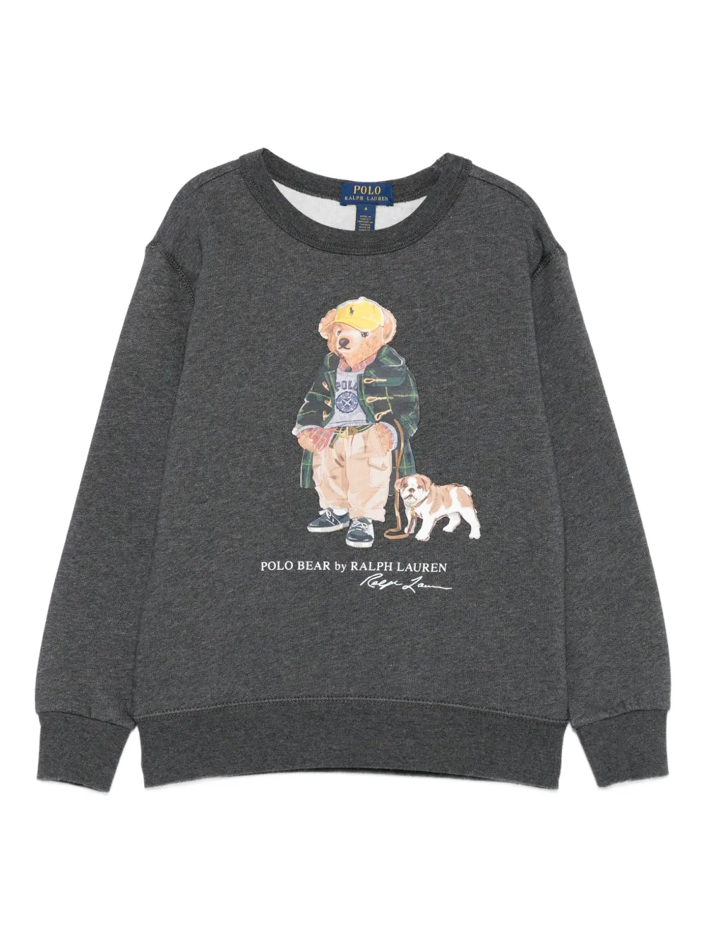 POLO RALPH LAUREN KIDS ポロベア スウェットシャツ - グレー POLO RALPH LAUREN KIDS ポロベア スウェットシャツ - グレー