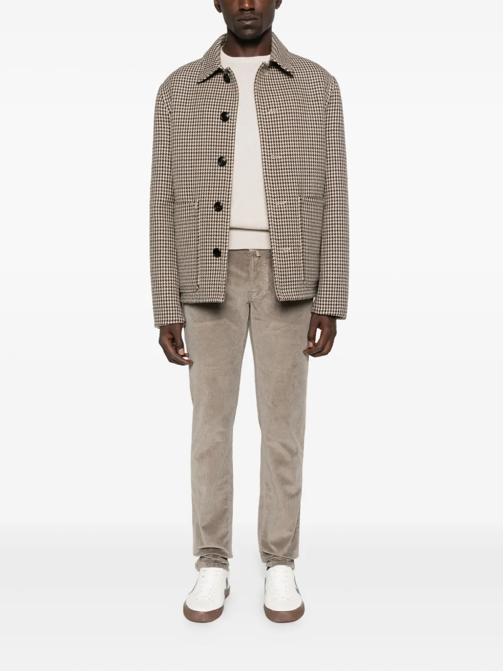 Gran Sasso crew-neck cashmere sweater - Beige