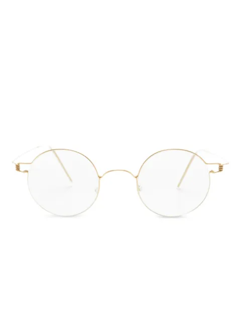 Lindberg Armação de óculos redonda