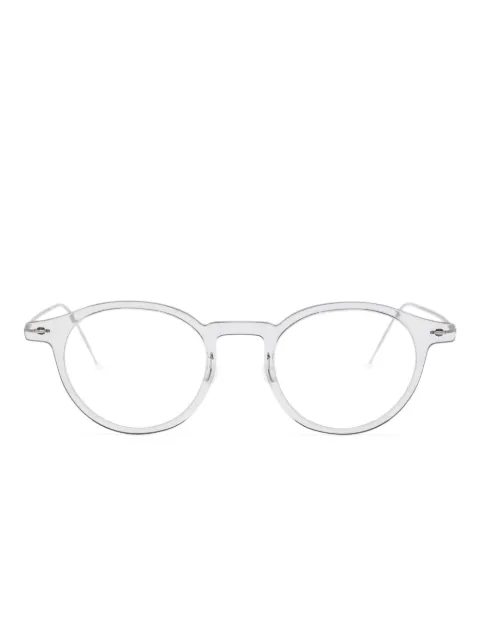 Lindberg N.O.W round-frame glasses