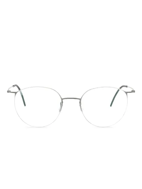 Lindberg 5552 round-frame glasses