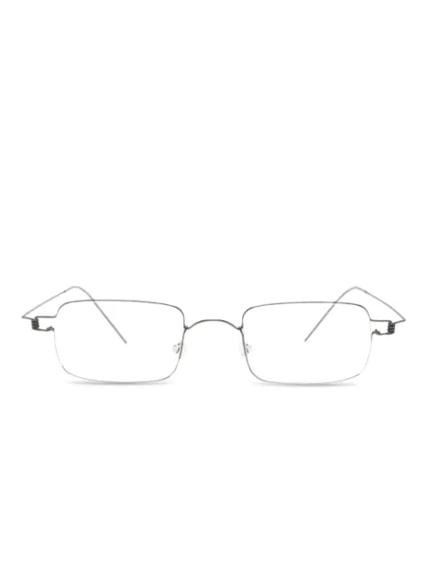 Lindberg rectangle-frame glasses
