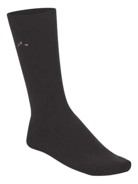 Birkenstock ribbed-knit embroidered socks
