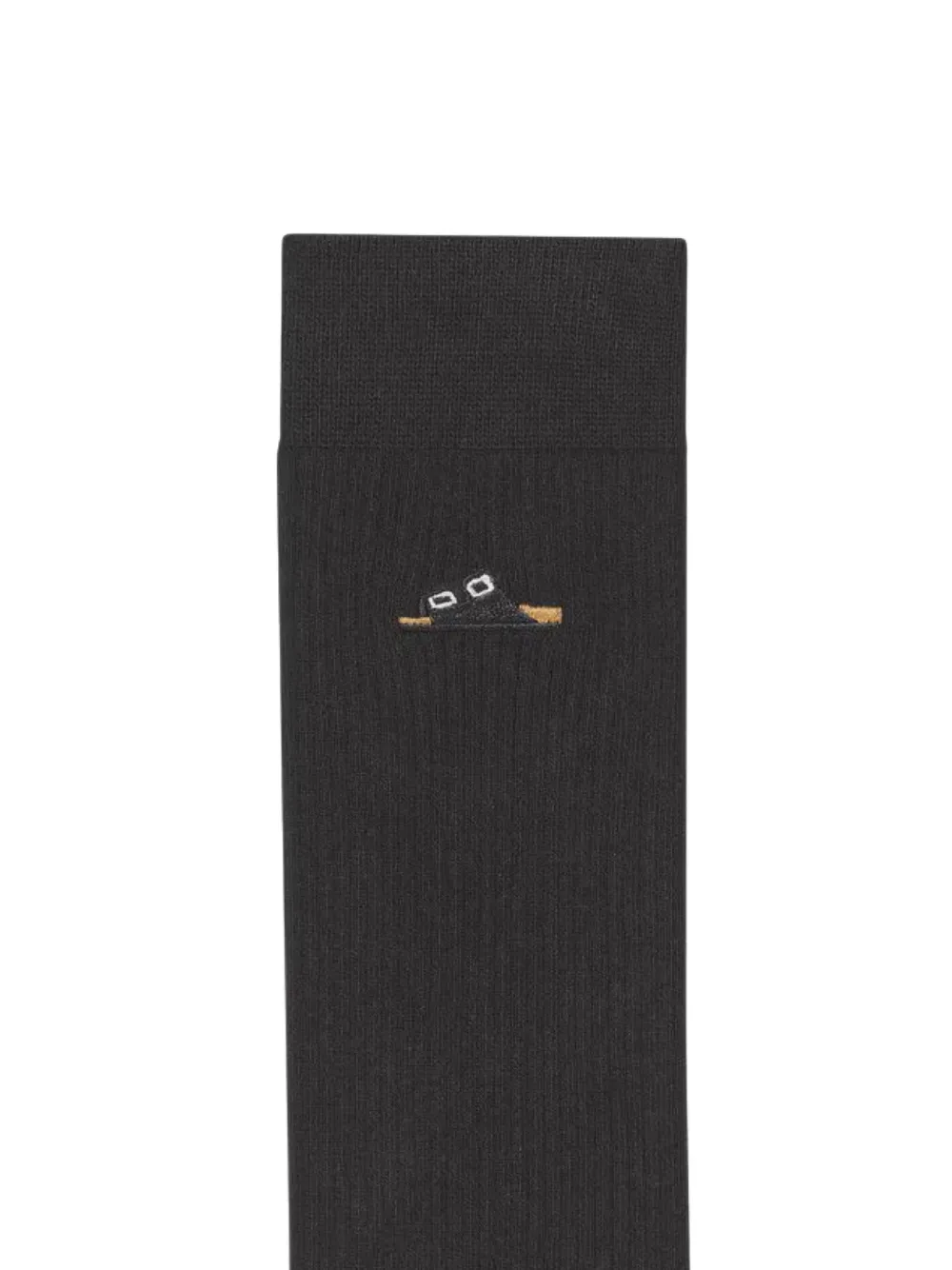 Birkenstock ribbed-knit embroidered socks | Image 2