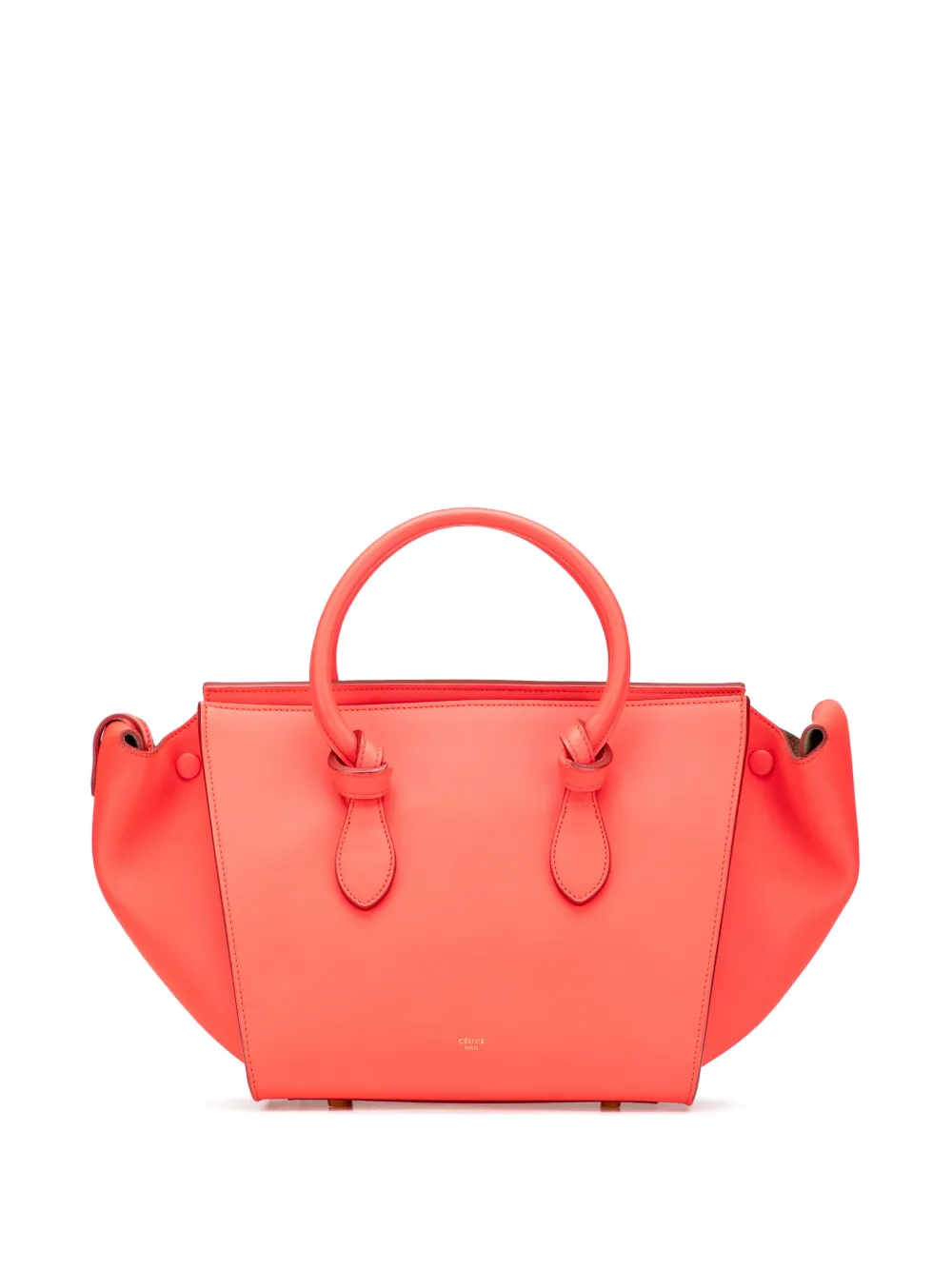 Céline Pre-Owned 2015 Medium Smooth Calfskin Tie Knot tote bag - オレンジ Céline Pre-Owned 2015 Medium Smooth Calfskin Tie Knot tote bag - オレンジ