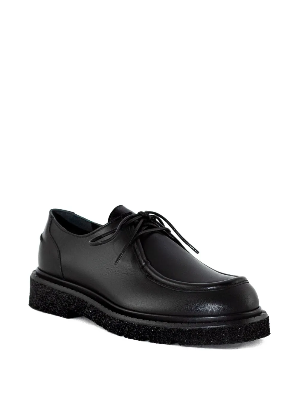 GUGLIELMO ROTTA round-toe lace-up shoes Black