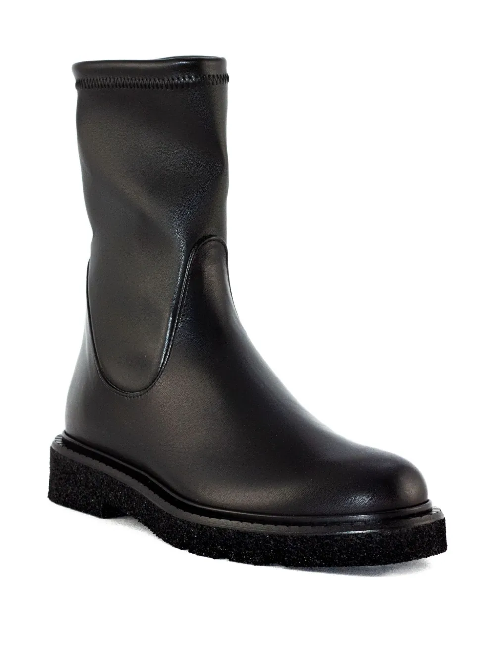 GUGLIELMO ROTTA zip-fastening leather boots Black