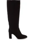 Julie Dee suede block-heel boots - Black
