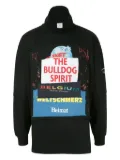 VETEMENTS patchwork panelled cotton sweatshirt - Black