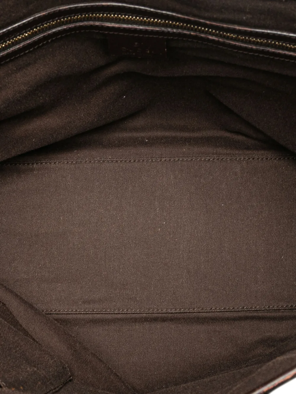 Pre-owned Gucci 2000-2015 Gg Canvas Jolicoeur Tote Bag In Brown