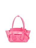 Bottega Veneta Pre-Owned 2012-2025 Mini Paper Calfskin Intrecciato Arco satchel - Pink