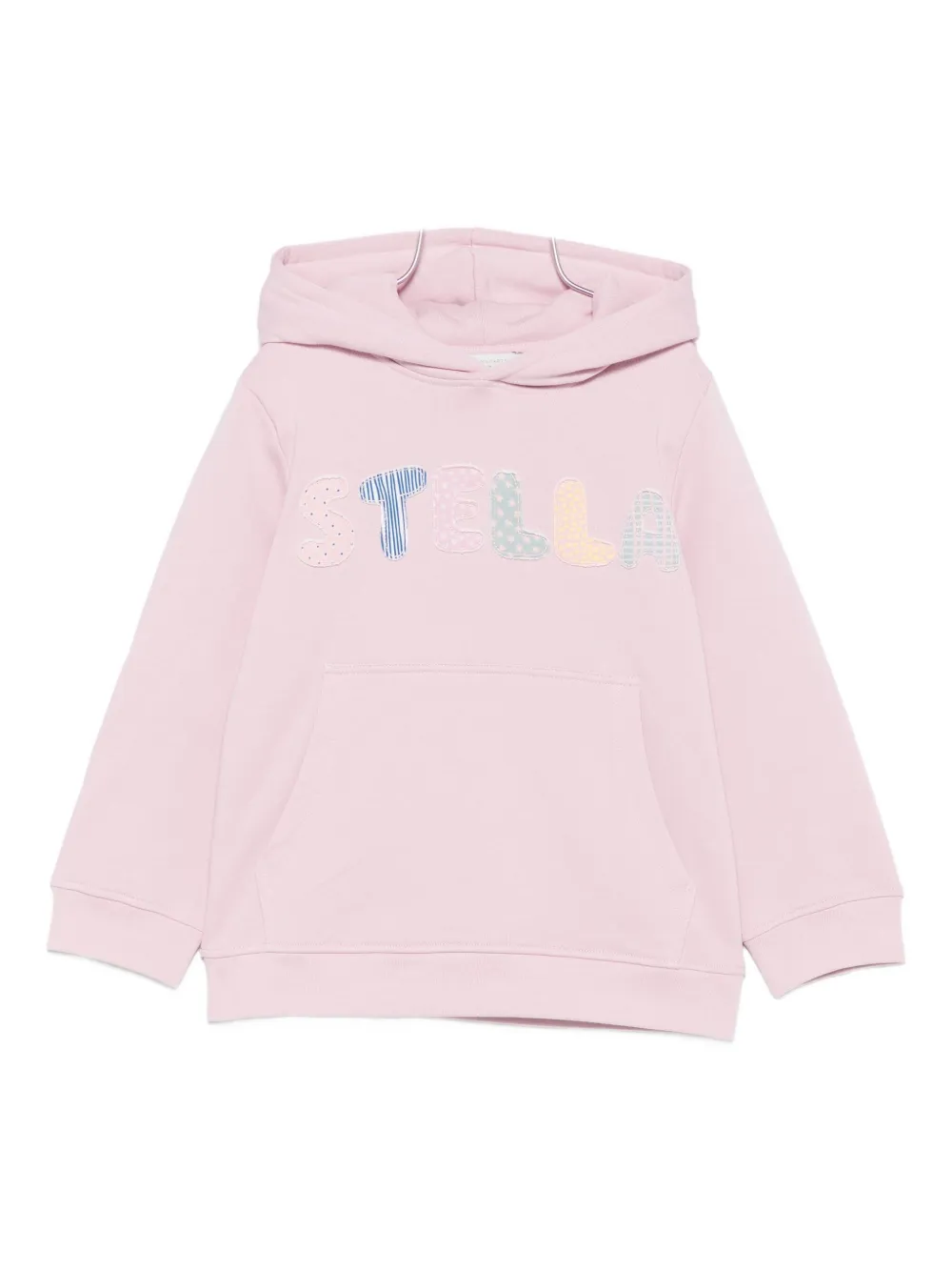 Stella McCartney Kids cotton hoodie Roze